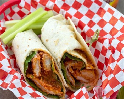 Baked Buffalo Chicken Wrap Recipe | SideChef