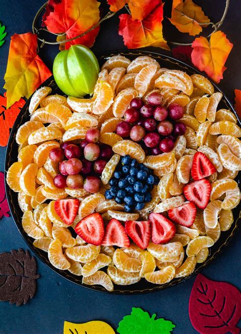 Pumpkin Fruit Tray: A Festive Halloween Platter - Keeping the Peas