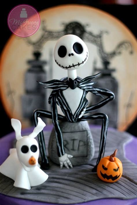 Gorgeous Jack Skellington Birthday Cake - Between The Pages Blog