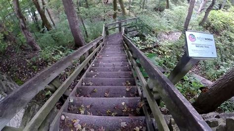 Clifton Gorge Nature Area Hike Near Yellow Springs Ohio - YouTube