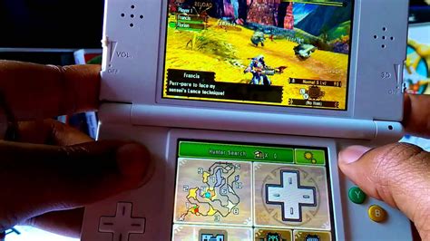 New Nintendo 3ds: Monster Hunter 4 Gameplay - YouTube