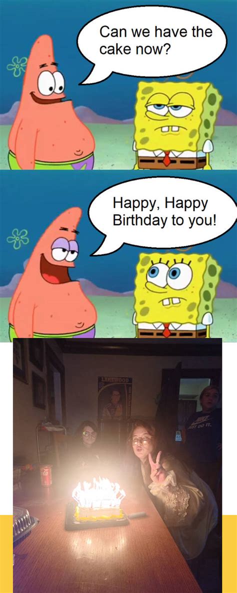 Patrick sing Birthday song my sisters by mymeilarose917 on DeviantArt