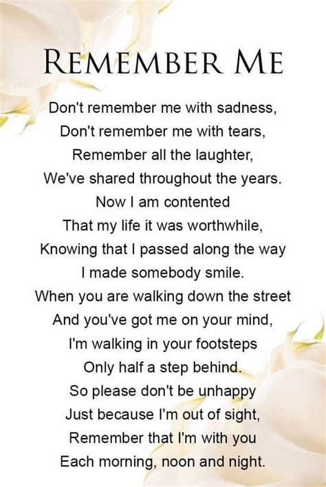 30 Elegant Popular Funeral Poems - Poems Ideas