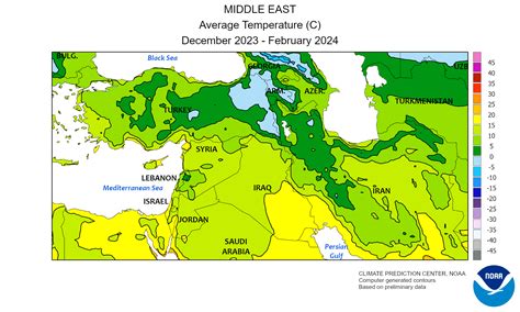 Climate Prediction Center - Monitoring and Data: Regional Climate Maps - Middle East