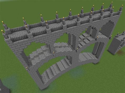 Multi-Arch stone bridge Minecraft Map