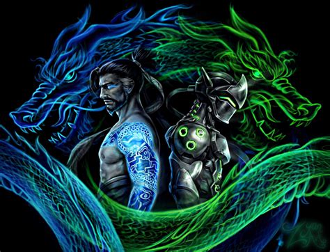 Genji And Hanzo Wallpapers - Wallpaper Cave