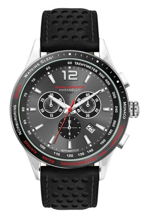 Omologato Watches Pays Tribute to Ferrari with the Maranello ...