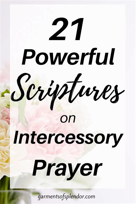 21 Powerful Scriptures on Intercession (with Free Printables)