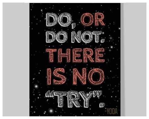 Amazon.com: Yoda Quote Poster - 16 x 20 – Motivational – Inspirational ...