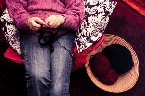 Old Woman Knitting Stock Photos - Download 2,259 Royalty Free Photos