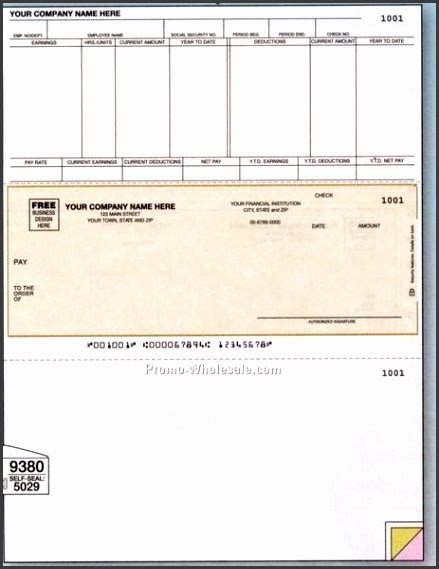 7 Payroll Checks Templates - SampleTemplatess - SampleTemplatess