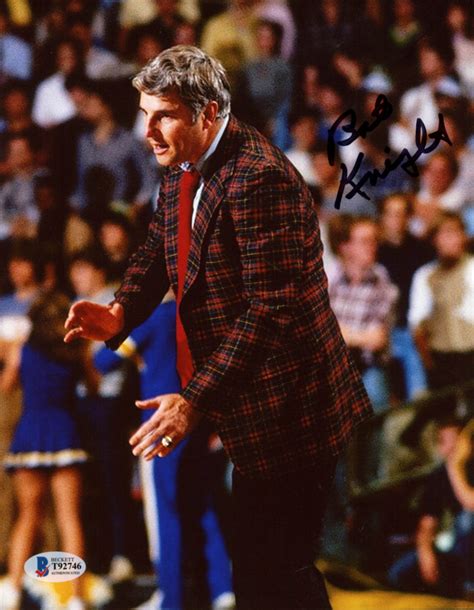 Bobby Knight Signed Indiana Hoosiers 8x10 Photo (Beckett COA ...