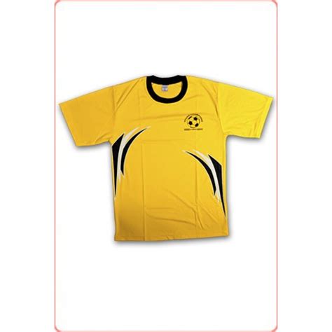 YELLOW SOCCER JERSEY AGES 8-10 - YOUNG CHAMPIONS USA