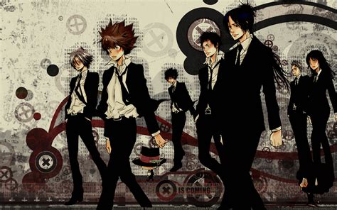 Katekyo Hitman Reborn Vongola Family Wallpaper