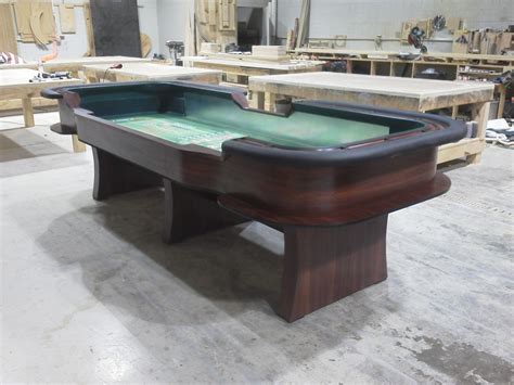 Hand Made 12' Custom Craps Table by American Table Games | CustomMade.com