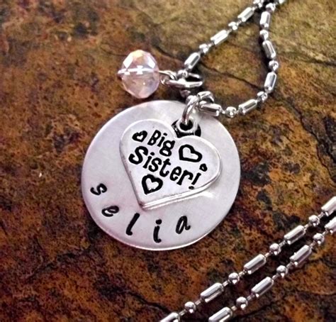 Big Sister Big Sister Necklace Big Sister Jewelry Jewelry | Etsy