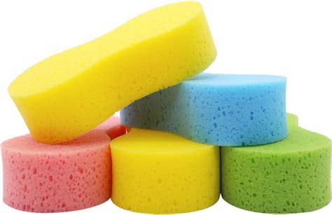 Amazon.com: Temede Car Wash Sponge, Large All Purpose Sponges for Cleaning, 2.4in Thick Foam ...