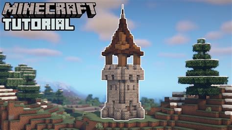 Simple Watch Tower in Minecraft - TBM | TheBestMods