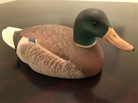 Vintage Duck Decoy/ Handmade Hand Painted Duck Figurine | Etsy | Duck decoys, Vintage duck ...