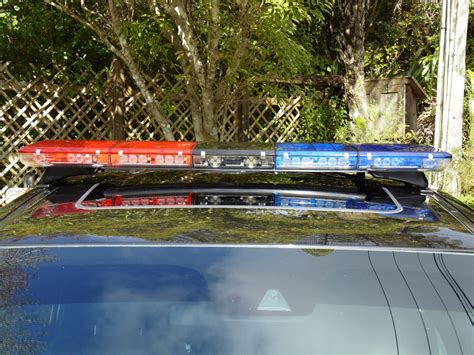 SPECTRA RED/BLUE LED LIGHTBAR & 100W SIREN UNIT - EVL