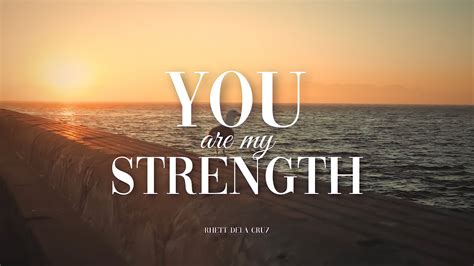 You Are My Strength - Rhett Dela Cruz (OFFICIAL LYRIC VIDEO) - YouTube