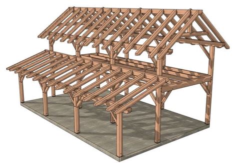 Post And Beam Barn Building Plans - The Best Picture Of Beam