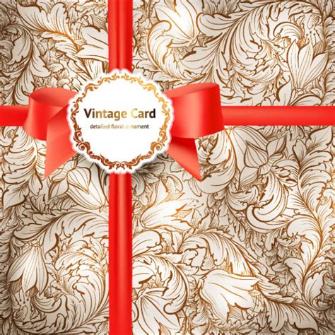 Vintage lace background vector 02 free download