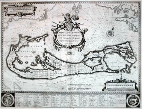 John Speed's map of Bermuda, dated 1626, is derived either from the manuscript or printed ...