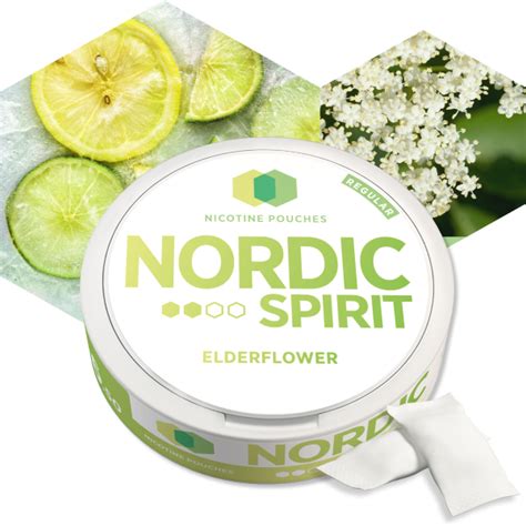 Nordic Spirit Nicotine Pouches Elderflower | Nordic Spirit