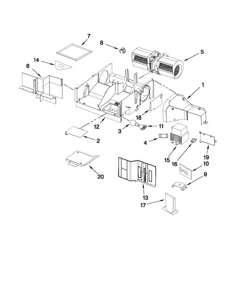 Whirlpool Microwave Parts Diagram - General Wiring Diagram