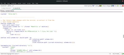 DrRacket - IDE for the Racket programming languages - LinuxLinks