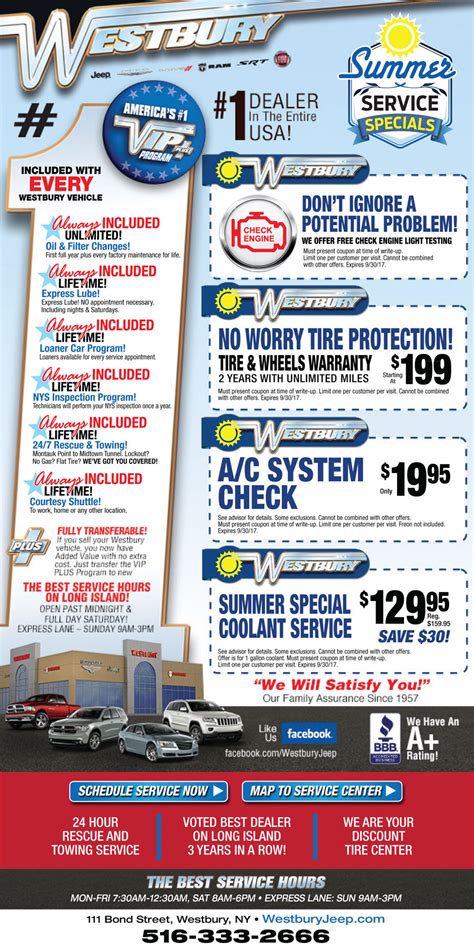 Automotive Service Coupons Long Island | Nassau County Oil Change