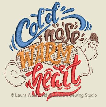 Cold Nose Warm Heart - Laura's Sewing Studio