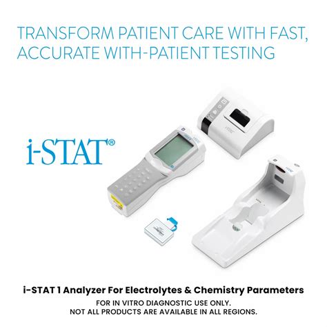 Abbott Fully Automatic I-STAT 1 Electrolytes And Chemistry Parameters Analyzer, For Laboratory ...