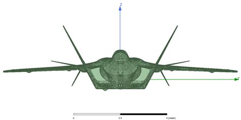 J-20 Radar scattering simulation – Aircraft 101