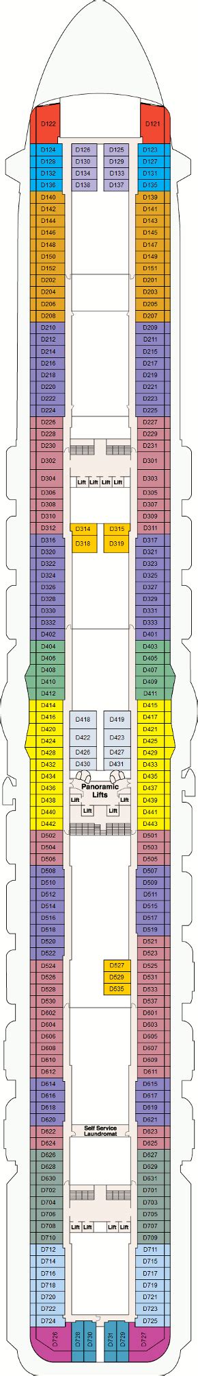 Regal Princess Deck Plans- Princess Cruises Regal Princess Cruises ...