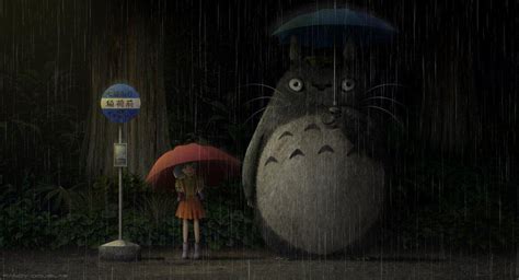 Totoro Bus Stop Wallpapers - Top Free Totoro Bus Stop Backgrounds ...