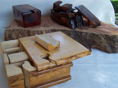 Hand Crafted Puzzle Boxes by Wolf Creek Woodworks | CustomMade.com