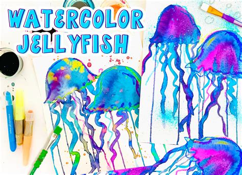 Jellyfish Drawing For Kids