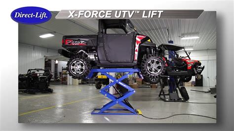 Direct Lift X Force UTV Lift - YouTube