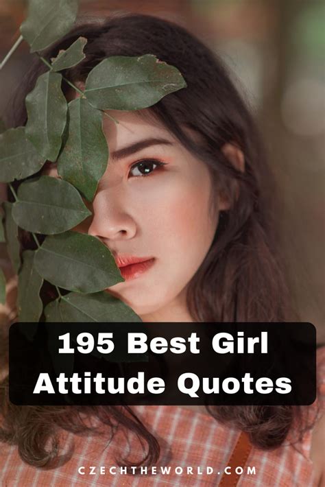 579 Girl Attitude Quotes You Should Use (to Stand Out) | Attitude ...