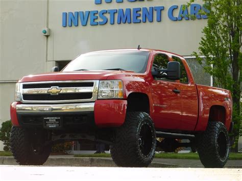 2008 Chevrolet Silverado 1500 LTZ Quad Cab 4WD LEATHER LIFTED 35"Mud 20"Fuel Whe