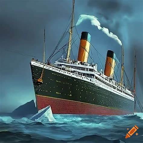 Rms lusitania sinking image on Craiyon