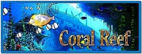 Coral reef 3d screensaver and animated wallpaper - Download free