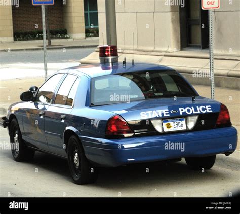 Michigan State police car Stock Photo - Alamy