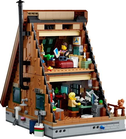 LEGO 21338 A-Frame Cabin | 5702017417448 | BRICKshop - LEGO en DUPLO specialist