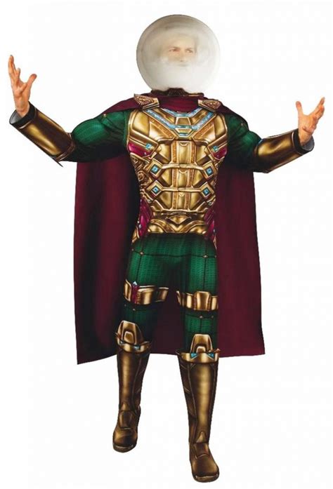 Spider-Man Far From Home Mysterio Adult Costume - FancyDressHire.com.au