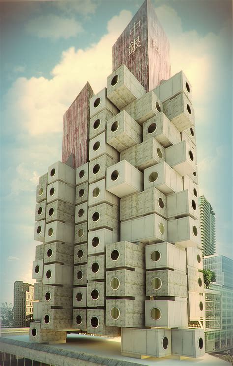 Nakagin Capsule Tower - Project - Evermotion