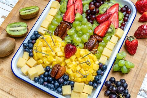 Get Creative with this Fruit + Cheese Easter FUN Platter! | Clean Food Crush