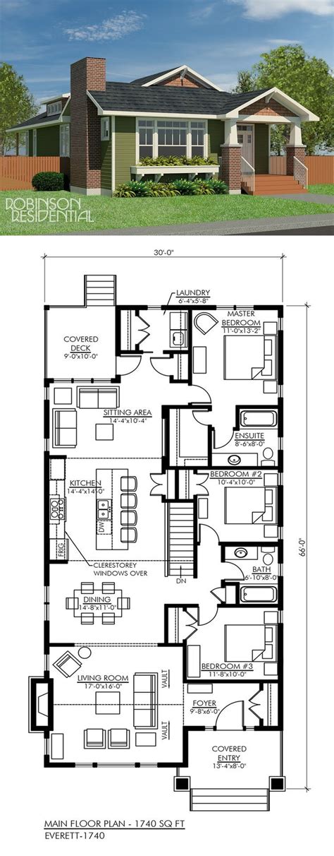 Pin by Delphie on Me | Craftsman house plans, Garage house plans, Dream house plans